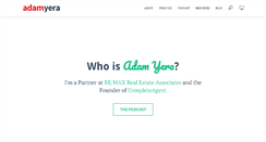 Desktop Screenshot of adamyera.com